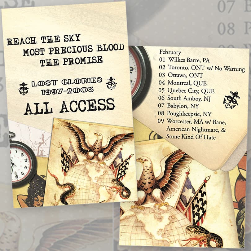 Reach The Sky last tour backstage pass